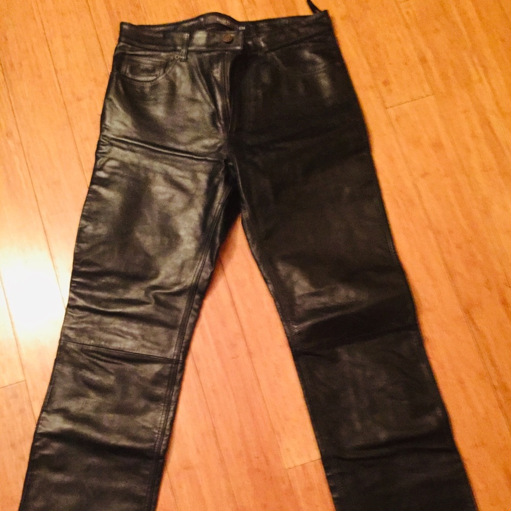 Gap Leather Pants